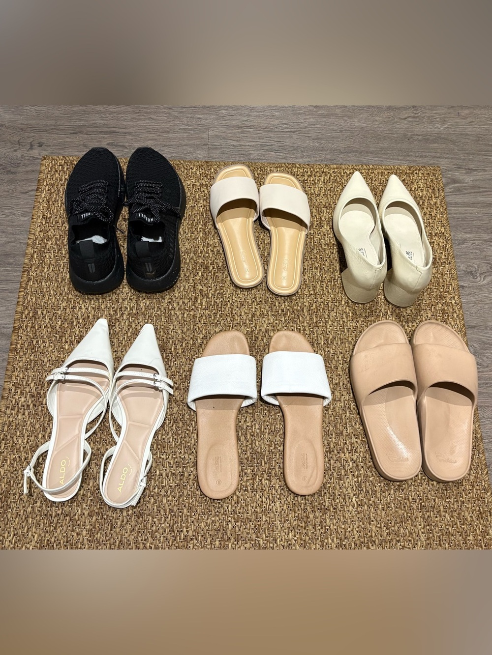 Multiple shoes & sandals